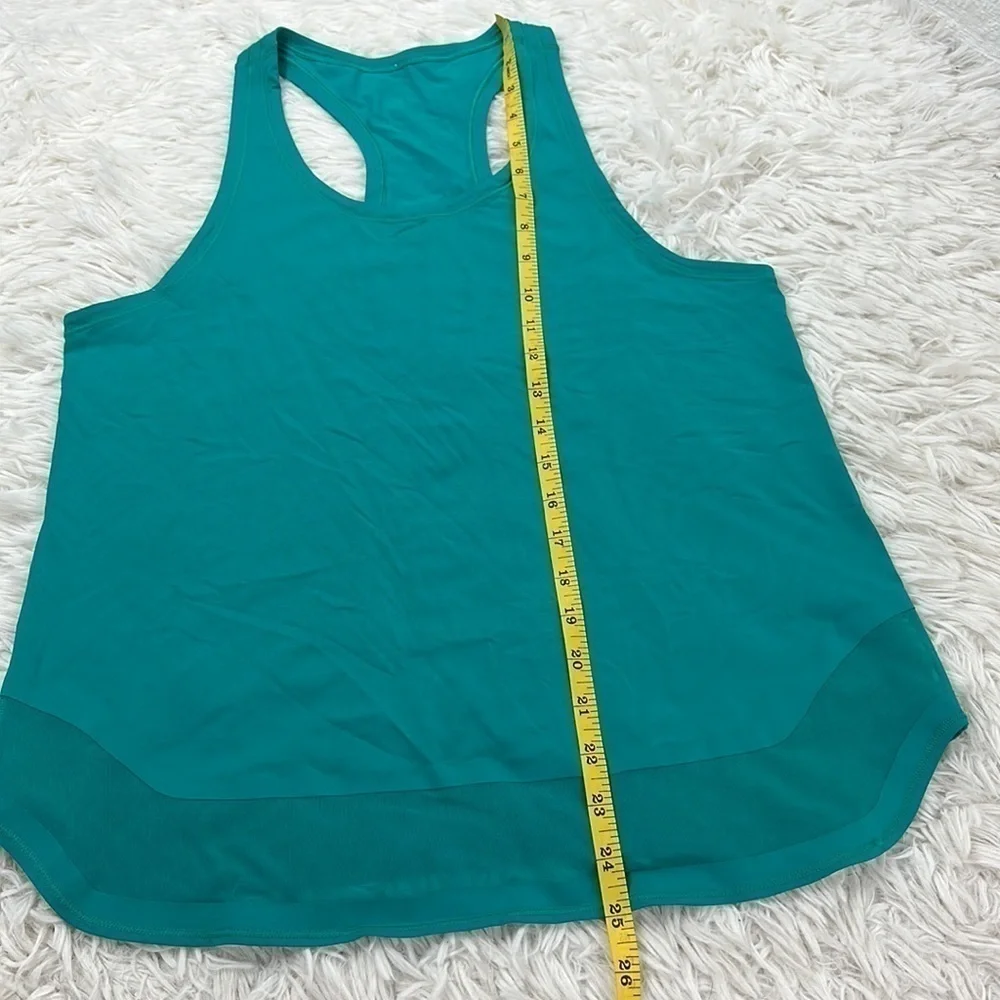 Lululemon Smooth Stride Tank (UV Protection) Viridian Green